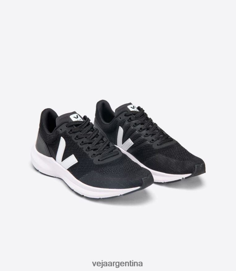 marlin v-knit negro blanco Veja NT64JJ204 hombres zapatos