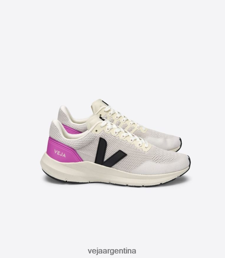 marlin v-knit tiza negro ultravioleta Veja NT64JJ211 hombres zapatos