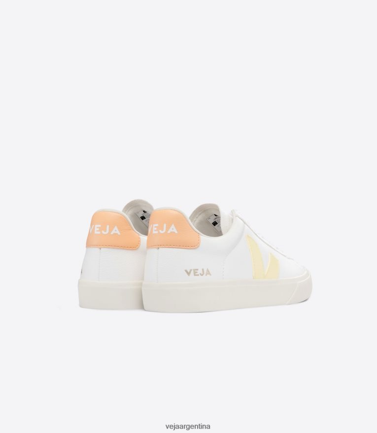 campo cuero sin cromo blanco melocotón sol Veja NT64JJ19 hombres zapatos