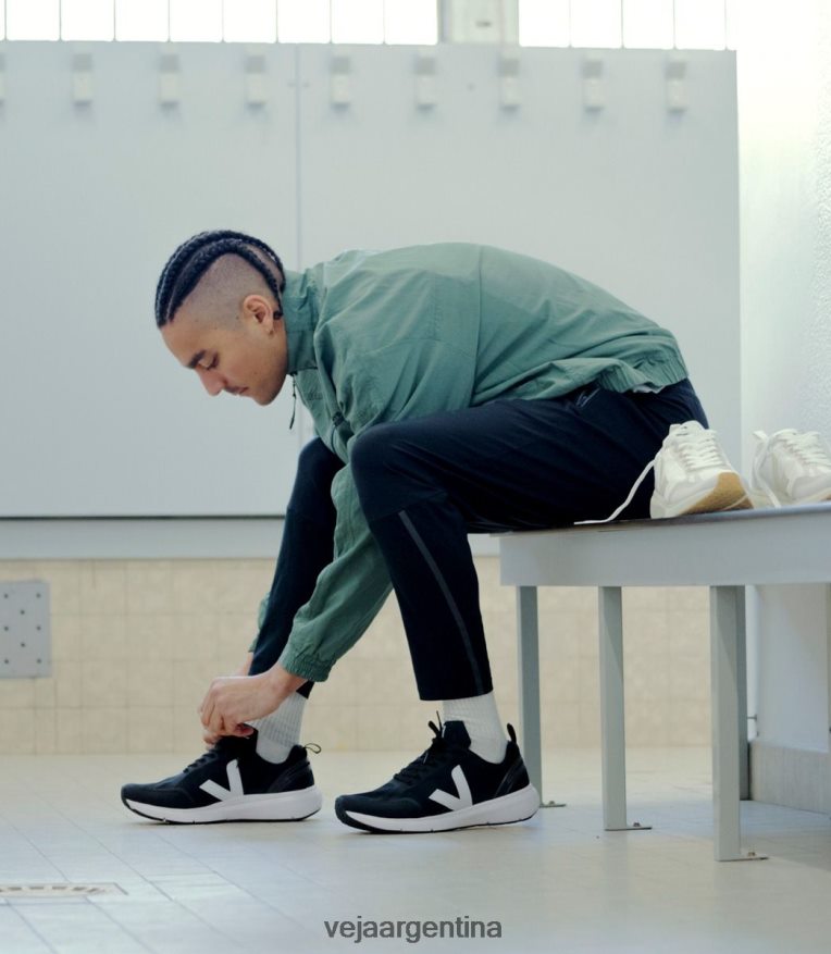 cóndor 2 alveomesh negro pierre Veja NT64JJ187 hombres zapatos