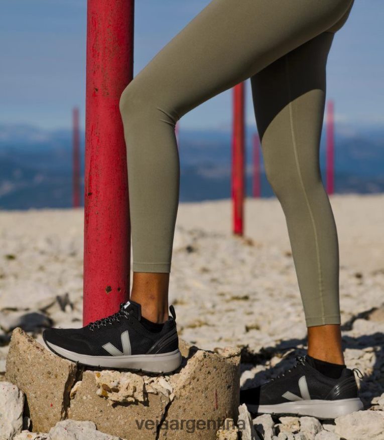 condor 2 alveomesh negro oxford suela gris Veja NT64JJ198 hombres zapatos