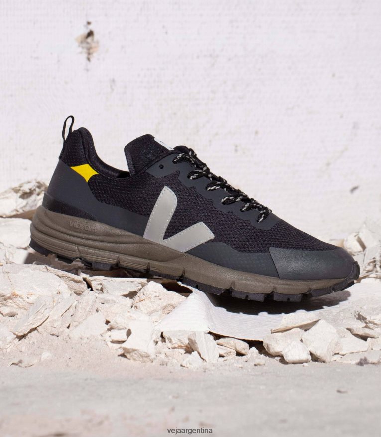 dekkan alveomesh negro oxford gris tónico Veja NT64JJ124 hombres zapatos