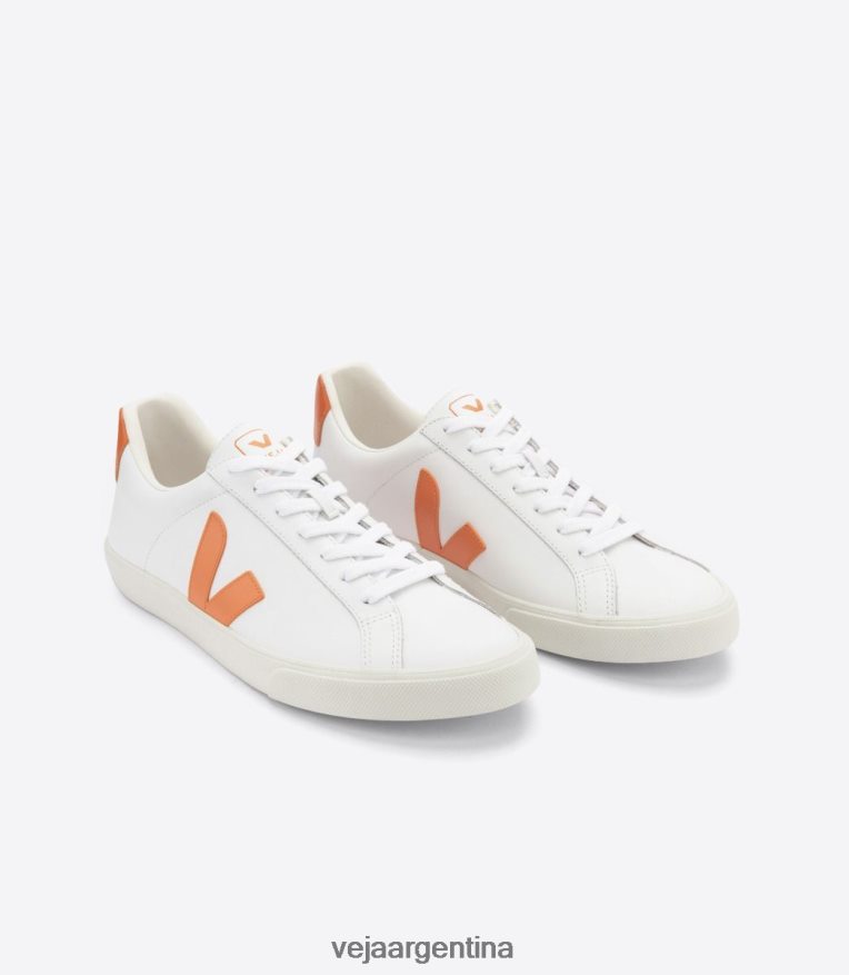 calabaza cuero esplar blanco Veja NT64JJ93 hombres zapatos
