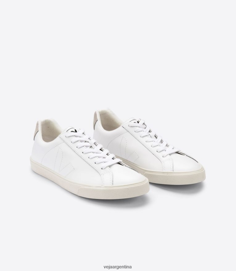 cuero esplar blanco Veja NT64JJ89 hombres zapatos