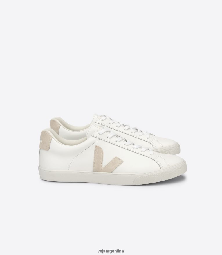 cuero esplar blanco sable Veja NT64JJ90 hombres zapatos