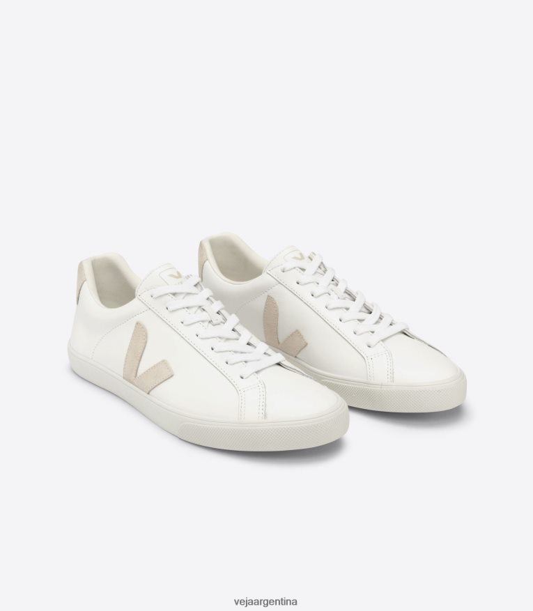 cuero esplar blanco sable Veja NT64JJ90 hombres zapatos