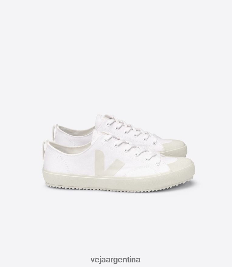 nova lienzo pierre blanco Veja NT64JJ160 hombres zapatos