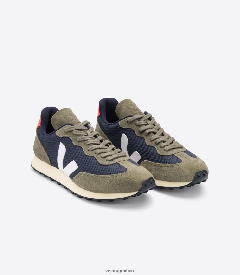 rio branco alveomesh nautico blanco naranja fluo Veja NT64JJ99 hombres zapatos