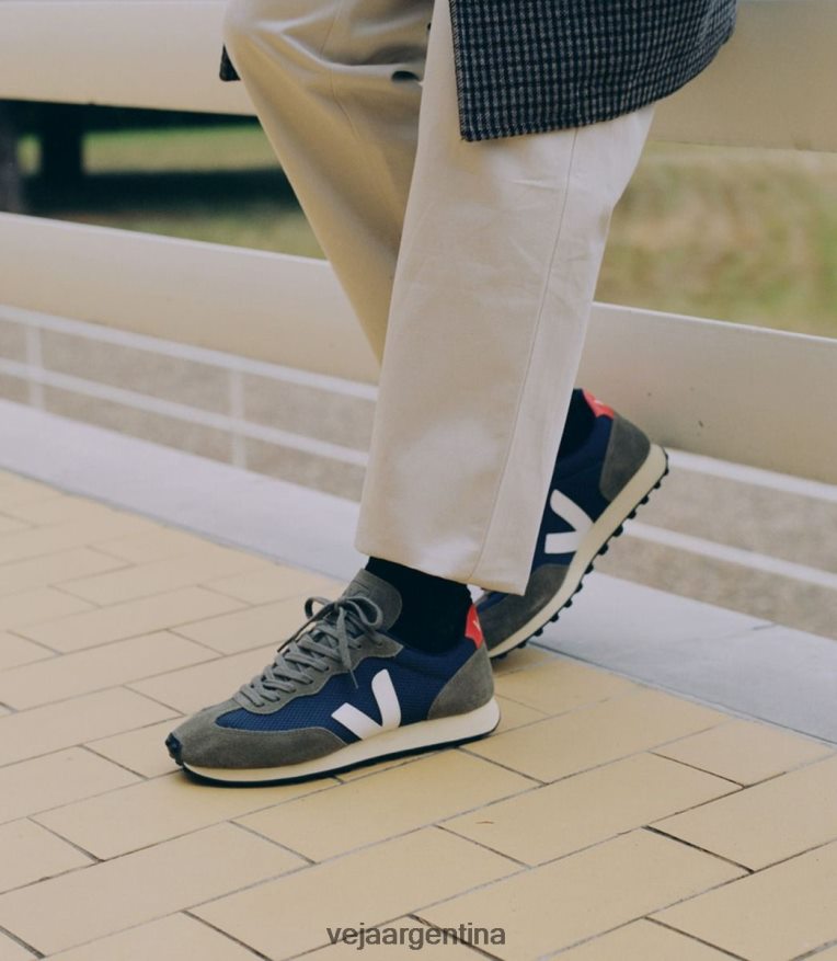 rio branco alveomesh nautico blanco naranja fluo Veja NT64JJ99 hombres zapatos