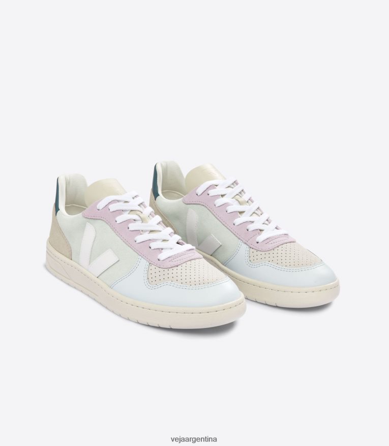 v-10 ante jade blanco multico Veja NT64JJ53 hombres zapatos