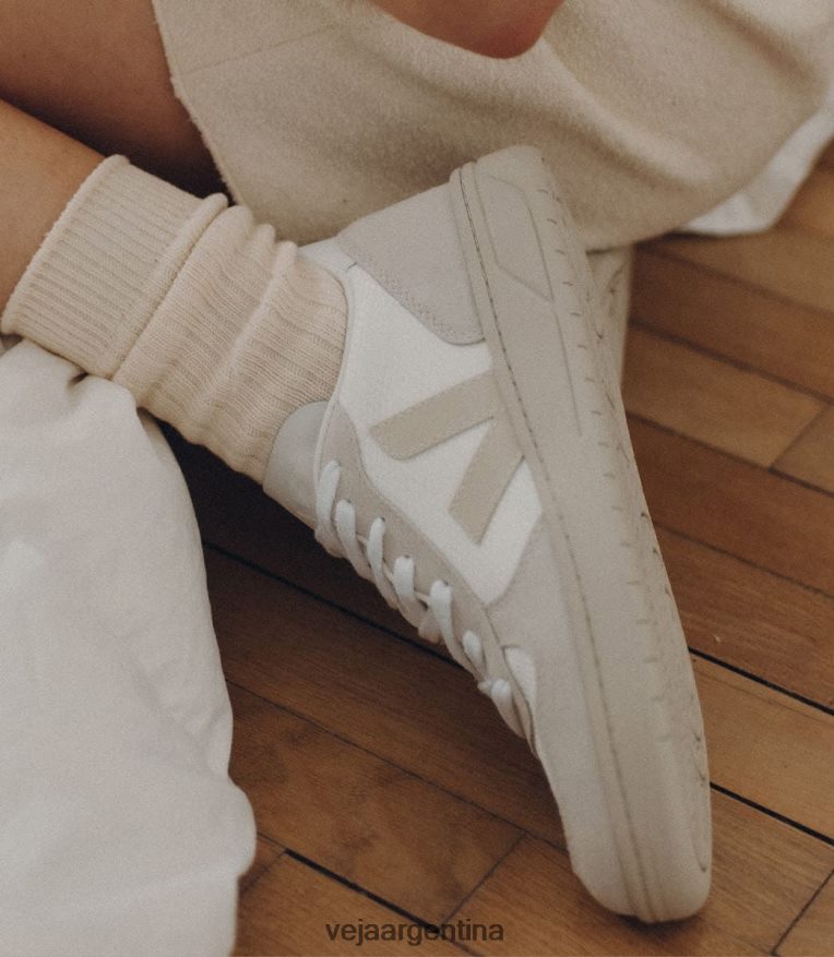 v-10 b-mesh blanco natural pierre Veja NT64JJ44 hombres zapatos