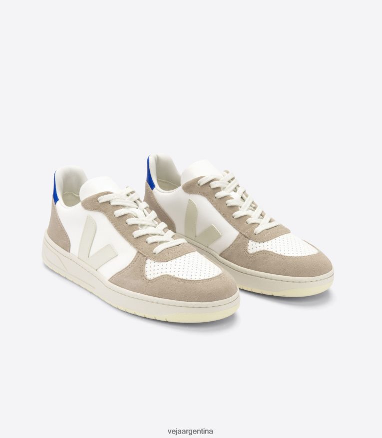 v-10 cuero sin cromo blanco sahara paros Veja NT64JJ68 hombres zapatos