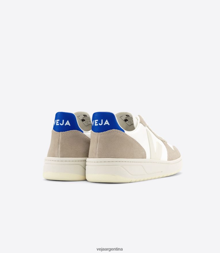 v-10 cuero sin cromo blanco sahara paros Veja NT64JJ68 hombres zapatos
