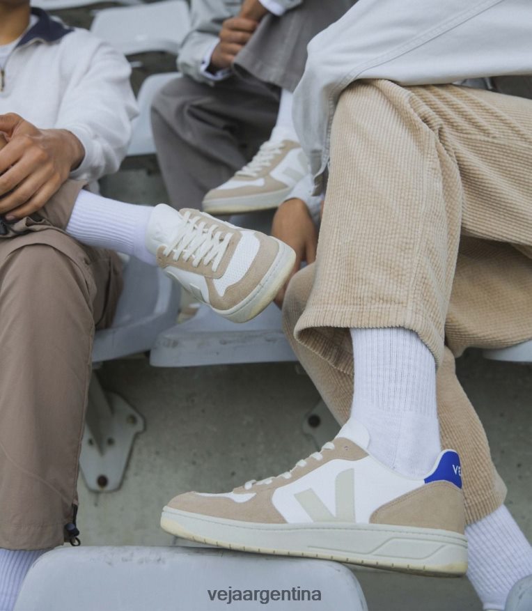 v-10 cuero sin cromo blanco sahara paros Veja NT64JJ68 hombres zapatos