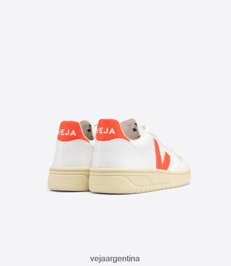 v-10 cwl blanco naranja fluo Veja NT64JJ51 hombres zapatos