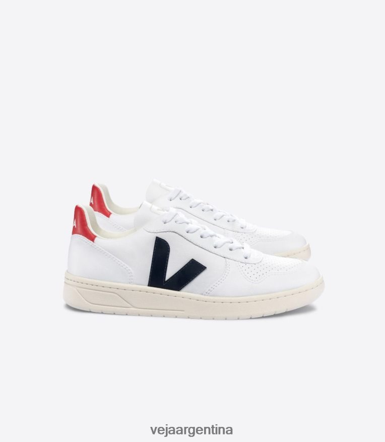 v-10 cwl blanco nautico pekin Veja NT64JJ42 hombres zapatos