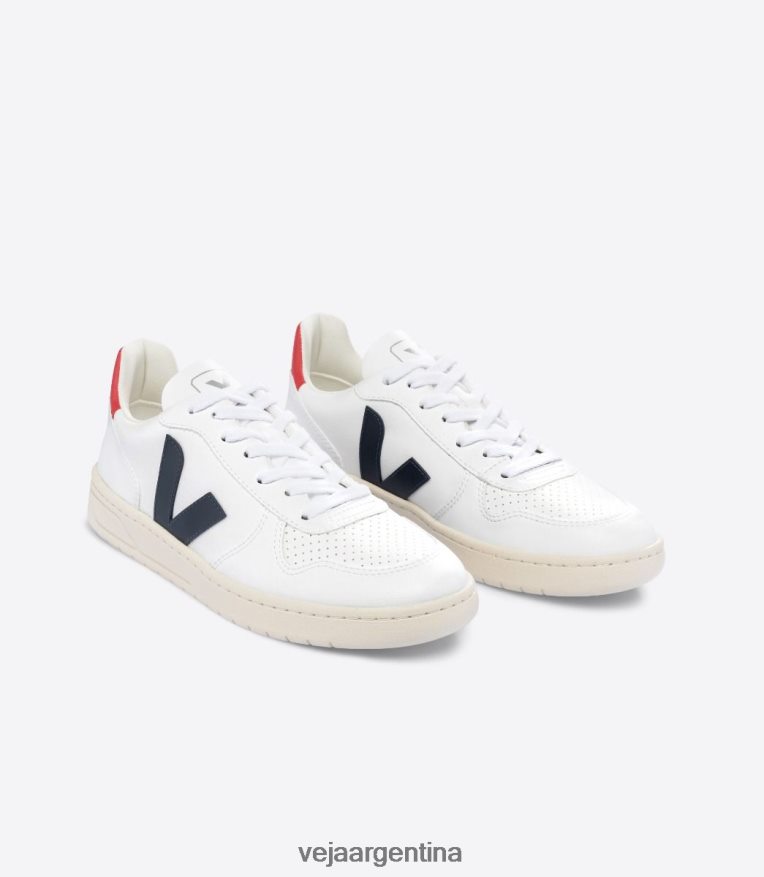 v-10 cwl blanco nautico pekin Veja NT64JJ42 hombres zapatos