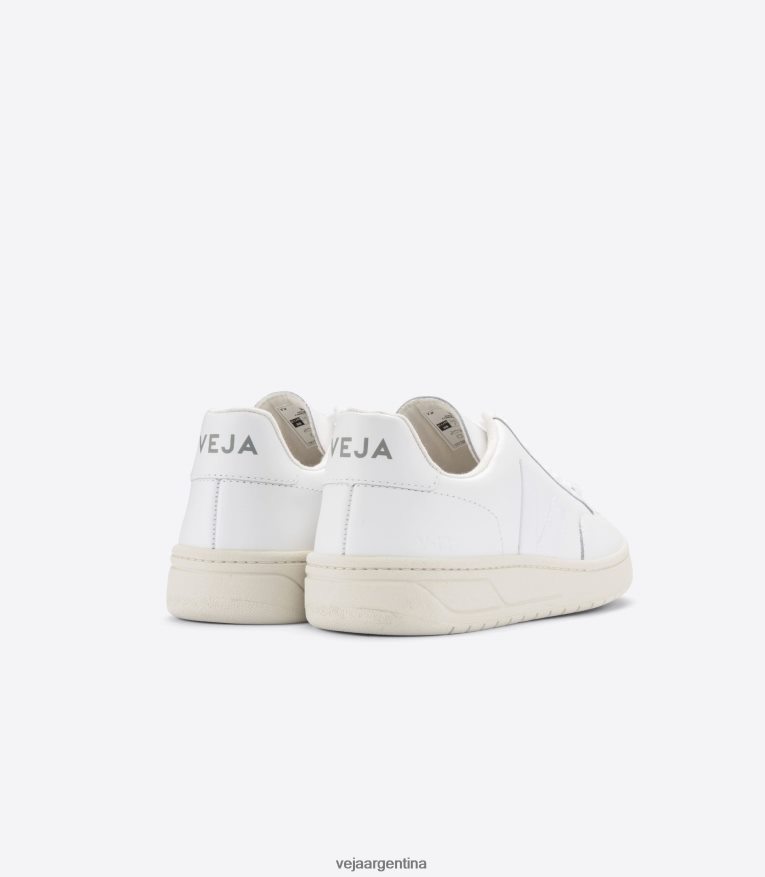 v-12 cuero blanco Veja NT64JJ33 hombres zapatos