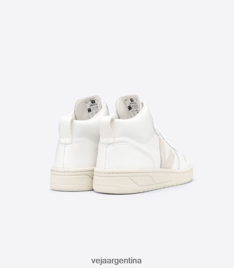 v-15 cuero blanco Veja NT64JJ81 hombres zapatos