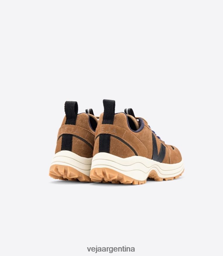 gamuza venturi marrón negro Veja NT64JJ177 hombres zapatos