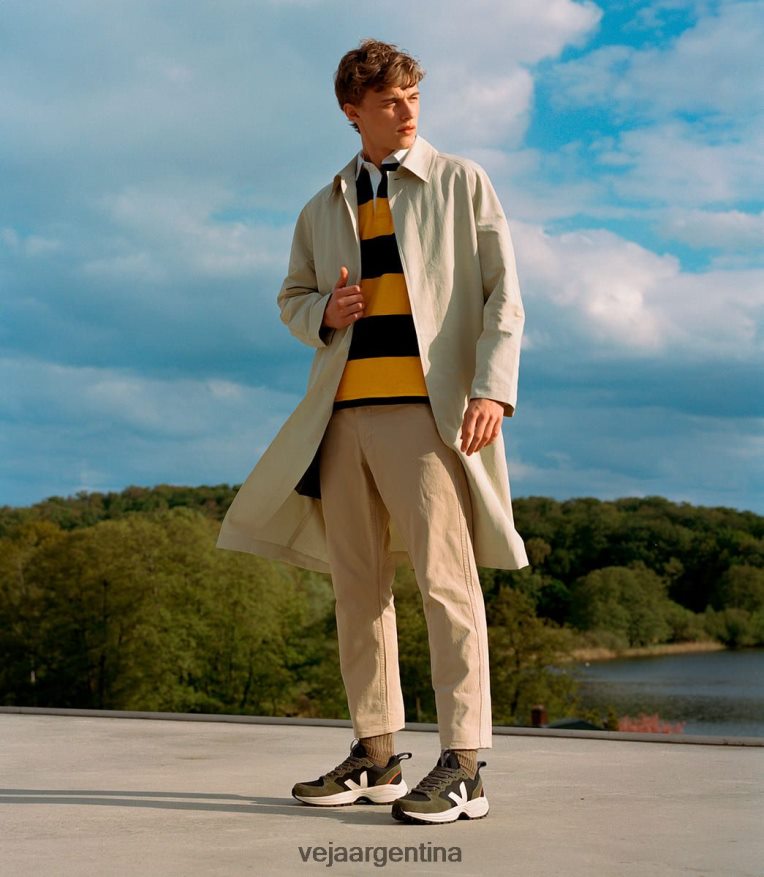 venturi b-mesh pierre oliva negro Veja NT64JJ182 hombres zapatos