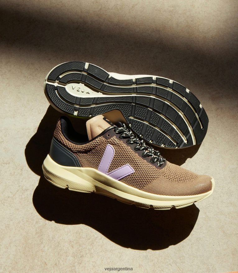 marlin v-knit nero parme Veja NT64JJ281 mujer zapatos