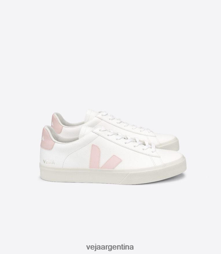 campo cuero sin cromo petale blanco Veja NT64JJ226 mujer zapatos