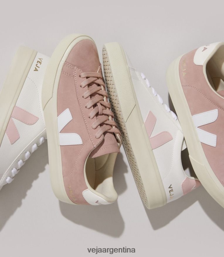 campo cuero sin cromo petale blanco Veja NT64JJ226 mujer zapatos