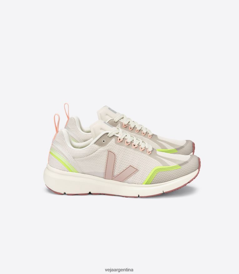 condor 2 alveomesh nena natural amarillo fluo Veja NT64JJ270 mujer zapatos