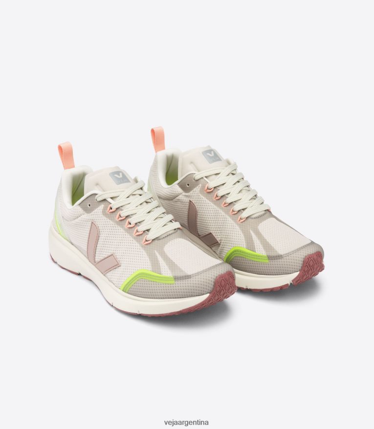 condor 2 alveomesh nena natural amarillo fluo Veja NT64JJ270 mujer zapatos