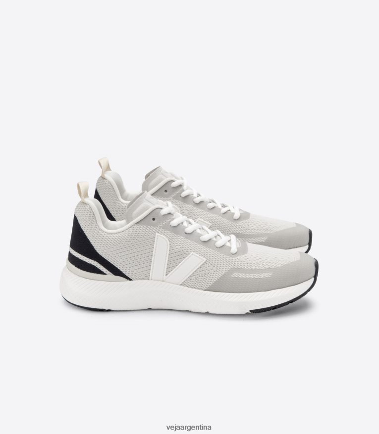 impala malla de ingeniería negro natural Veja NT64JJ283 mujer zapatos