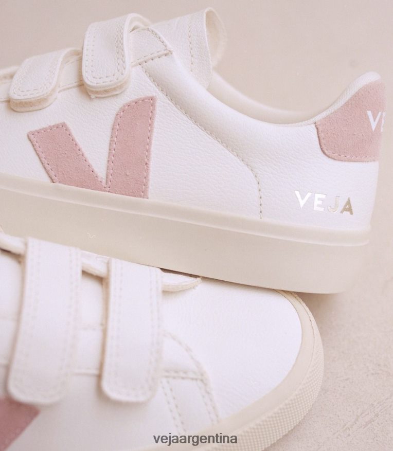 Recife sin cromo cuero blanco nena Veja NT64JJ247 mujer zapatos