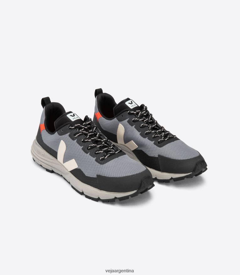 dekkan alveomesh hormigón pierre naranja fluo Veja NT64JJ255 mujer zapatos