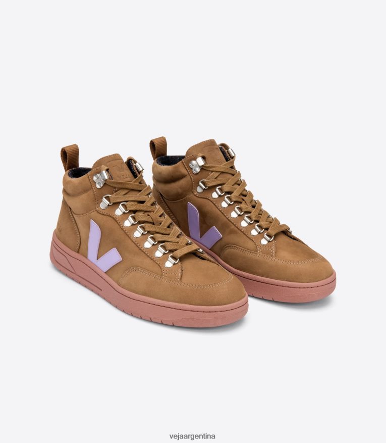 roraima nubuck marrón lavanda Veja NT64JJ252 mujer zapatos