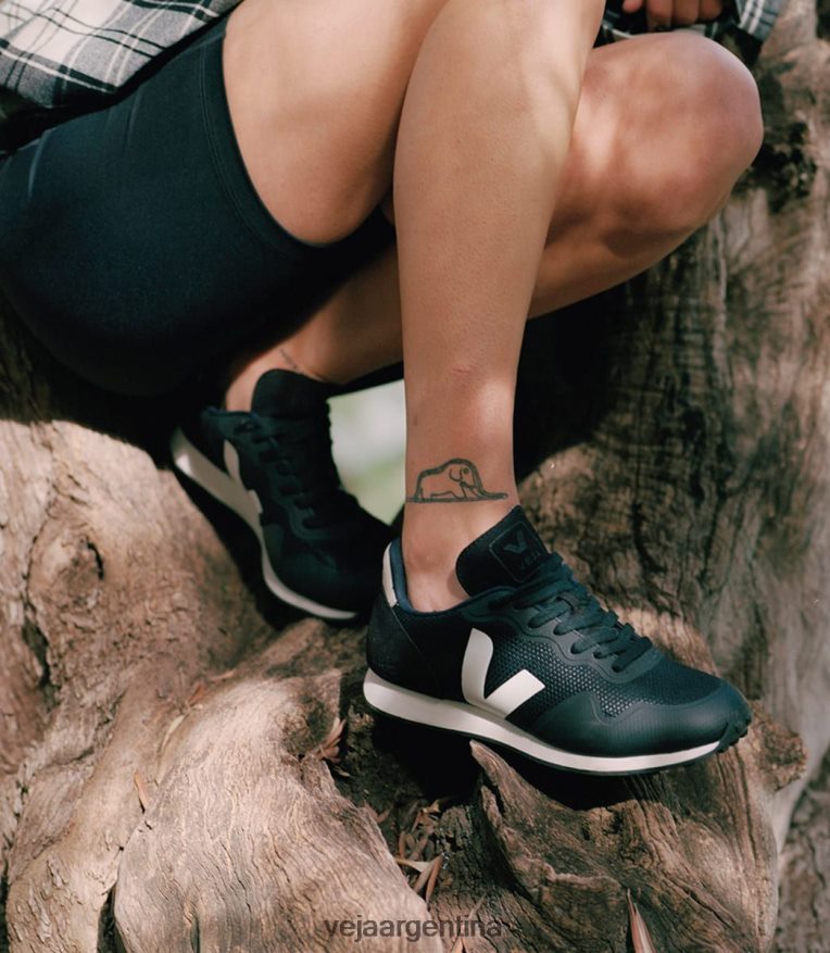 sdu rt b-mesh negro blanco natural Veja NT64JJ266 mujer zapatos