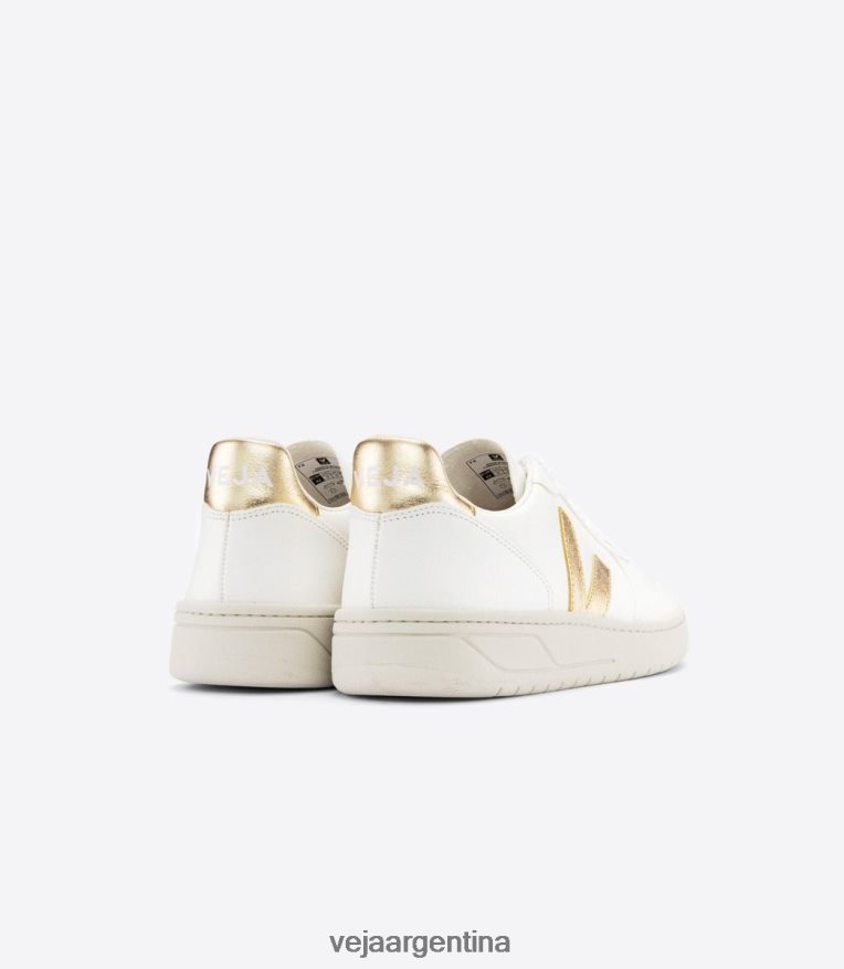 v-10 cuero sin cromo blanco platinado Veja NT64JJ233 mujer zapatos