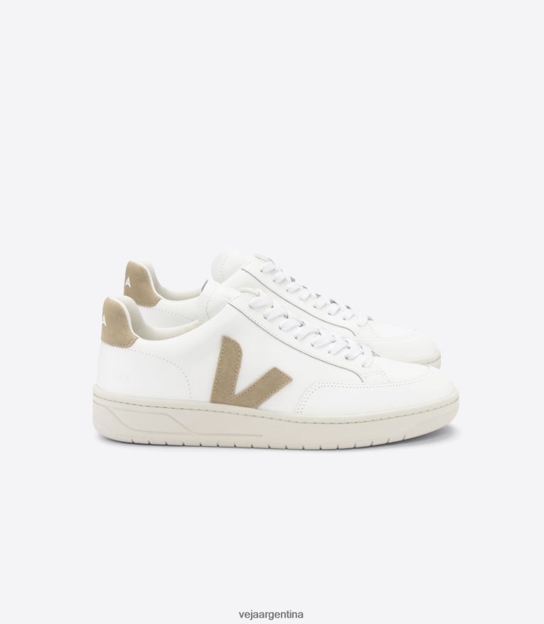duna blanca de cuero v-12 Veja NT64JJ230 mujer zapatos