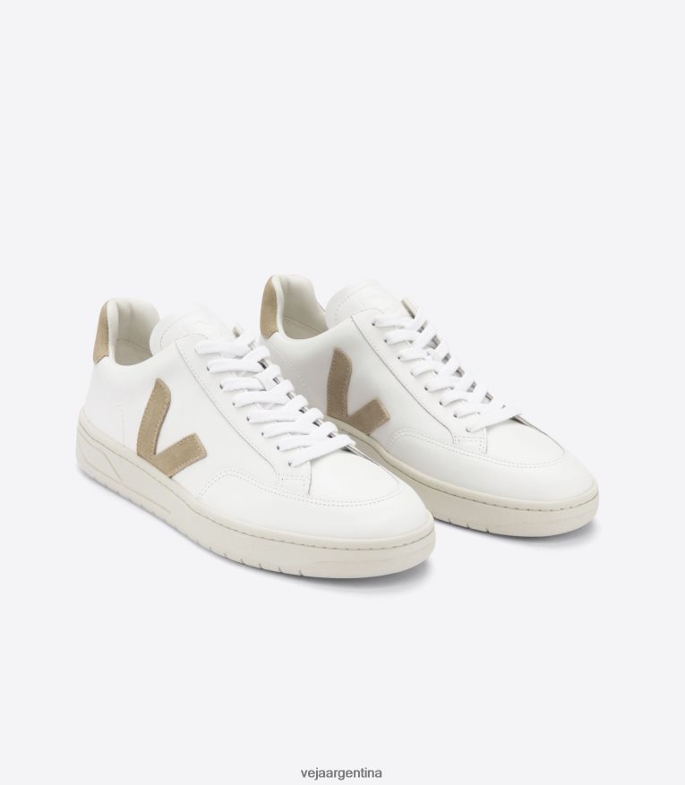 duna blanca de cuero v-12 Veja NT64JJ230 mujer zapatos