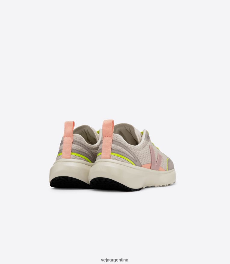 canario cordones elásticos alveomesh natural nena Veja NT64JJ388 niños zapatos