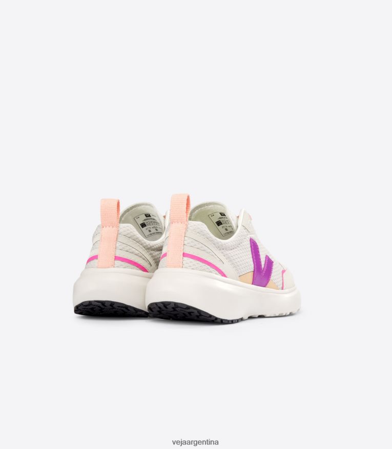 cordones elásticos canario alveomesh loto natural Veja NT64JJ379 niños zapatos