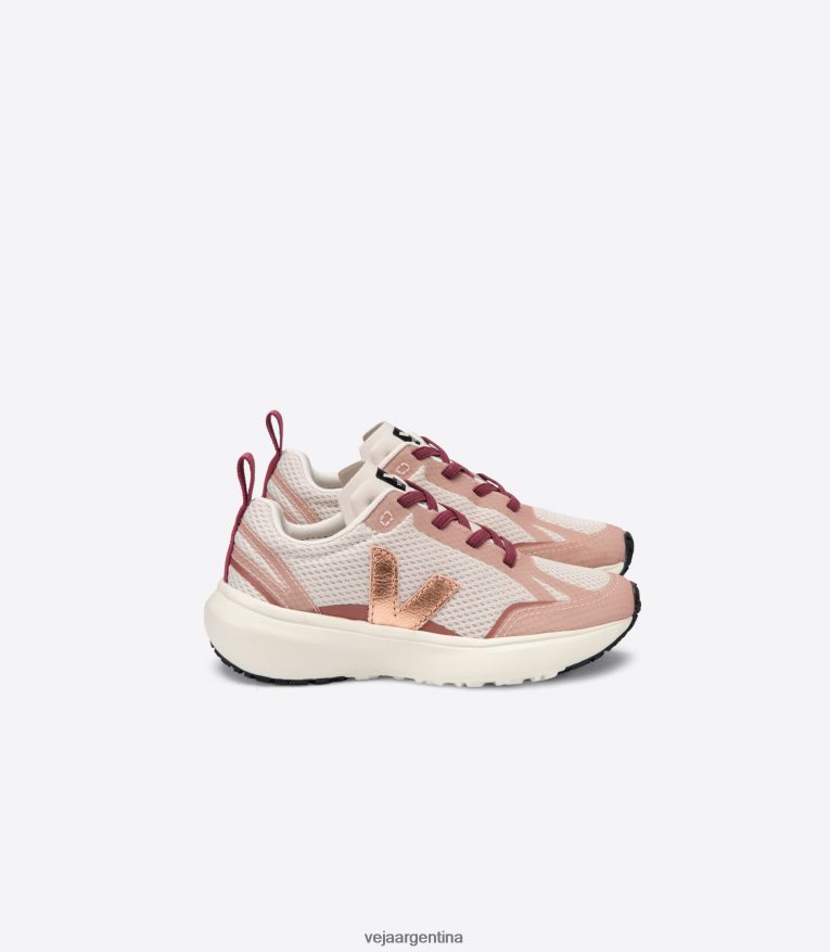 cordones elásticos canarios alveomesh venus natural Veja NT64JJ385 niños zapatos