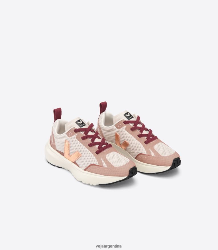 cordones elásticos canarios alveomesh venus natural Veja NT64JJ385 niños zapatos