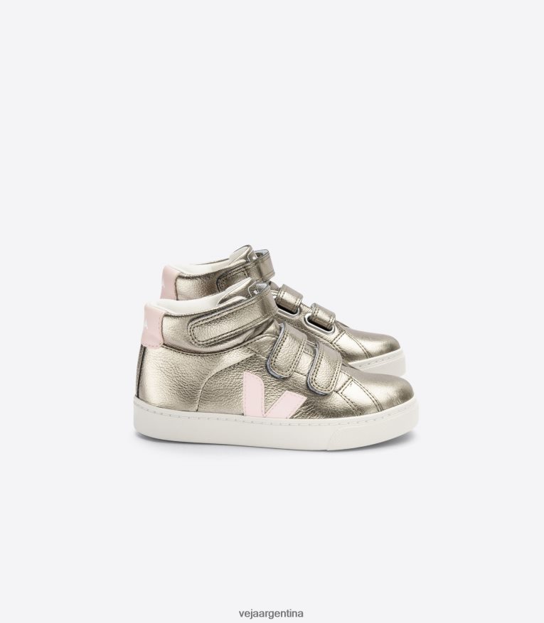 esplar mid cuero sin cromo petale bronce Veja NT64JJ315 niños zapatos