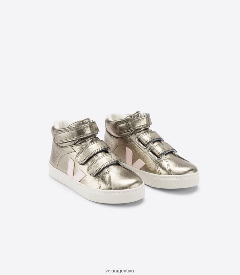 esplar mid cuero sin cromo petale bronce Veja NT64JJ315 niños zapatos