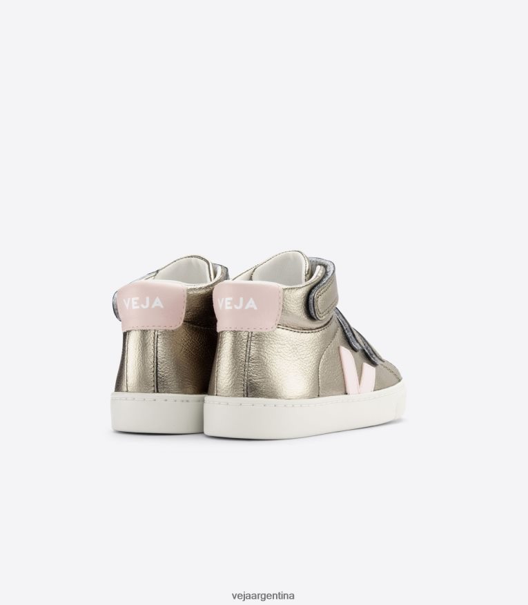esplar mid cuero sin cromo petale bronce Veja NT64JJ315 niños zapatos