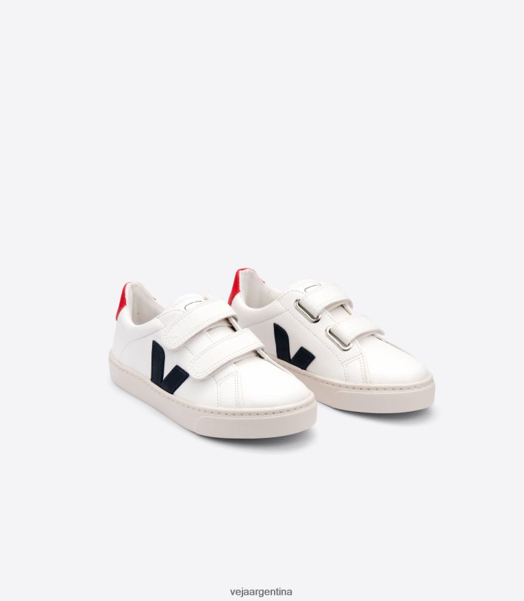 esplar cuero sin cromo blanco nautico pekin Veja NT64JJ321 niños zapatos