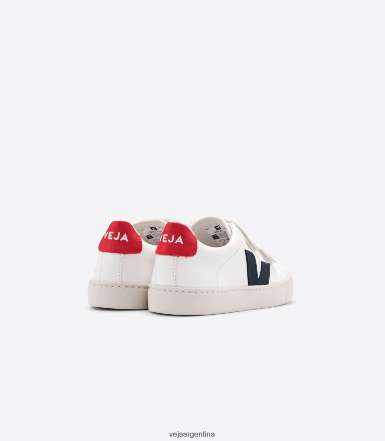 esplar cuero sin cromo blanco nautico pekin Veja NT64JJ321 niños zapatos
