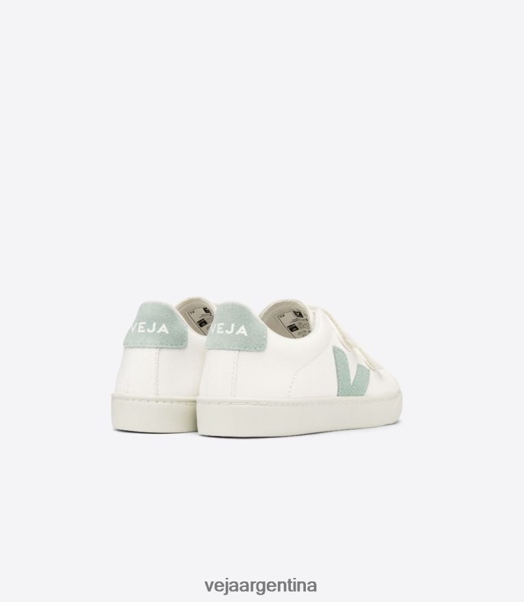 esplar cuero sin cromo matcha blanco Veja NT64JJ329 niños zapatos