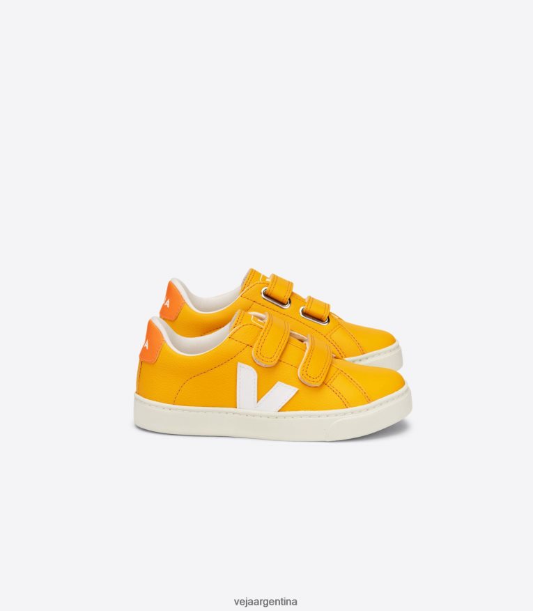 esplar cuero sin cromo ouro blanco Veja NT64JJ338 niños zapatos