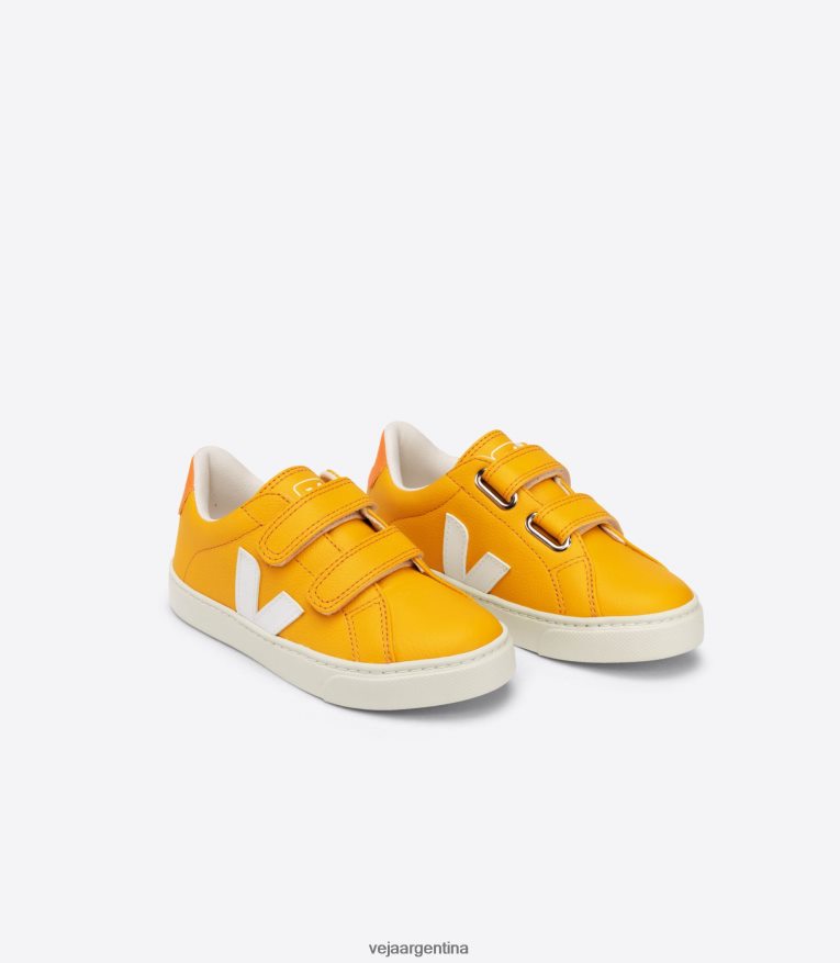 esplar cuero sin cromo ouro blanco Veja NT64JJ338 niños zapatos